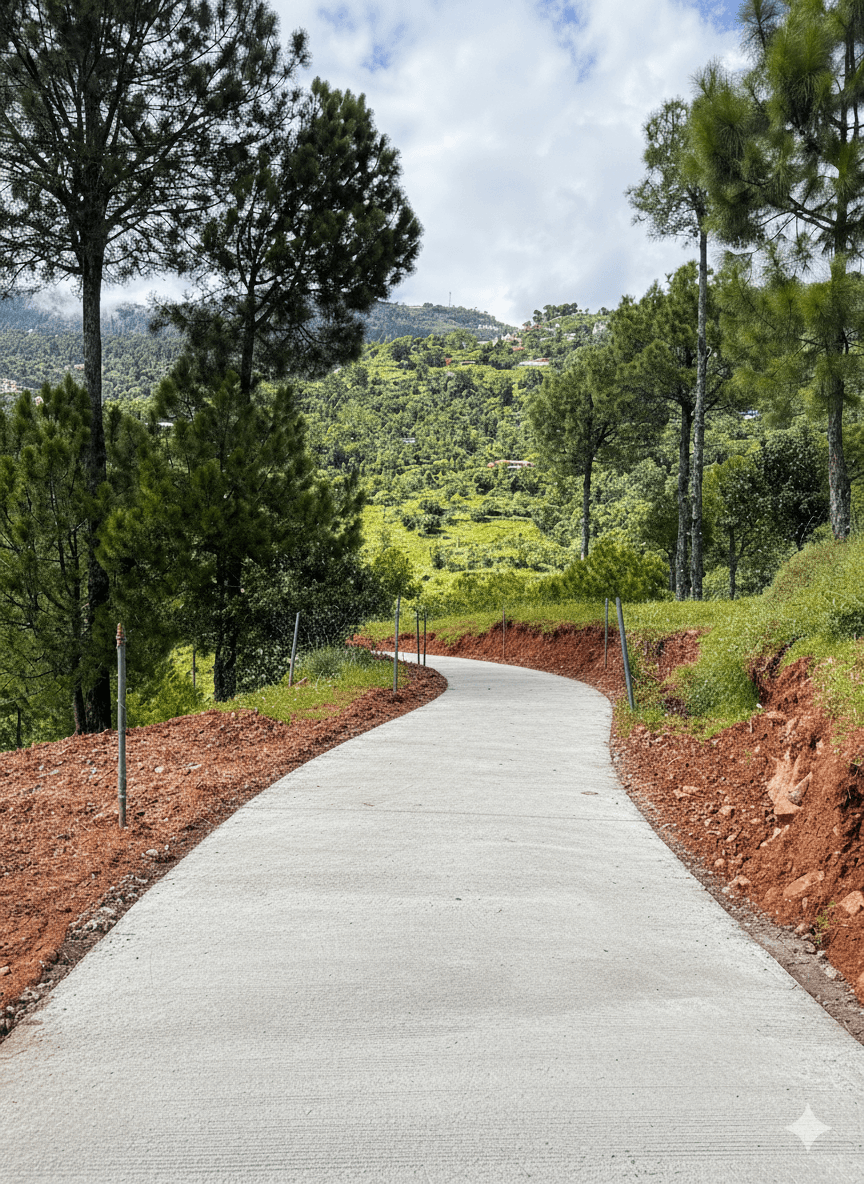 5 Marla residential plot at Queen Hills Murree